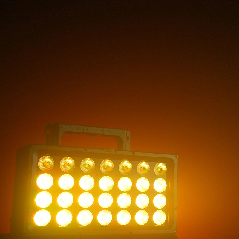 vshow q8 queen washer led panel 28*20w rgbwa+uv for dynamic lightshows