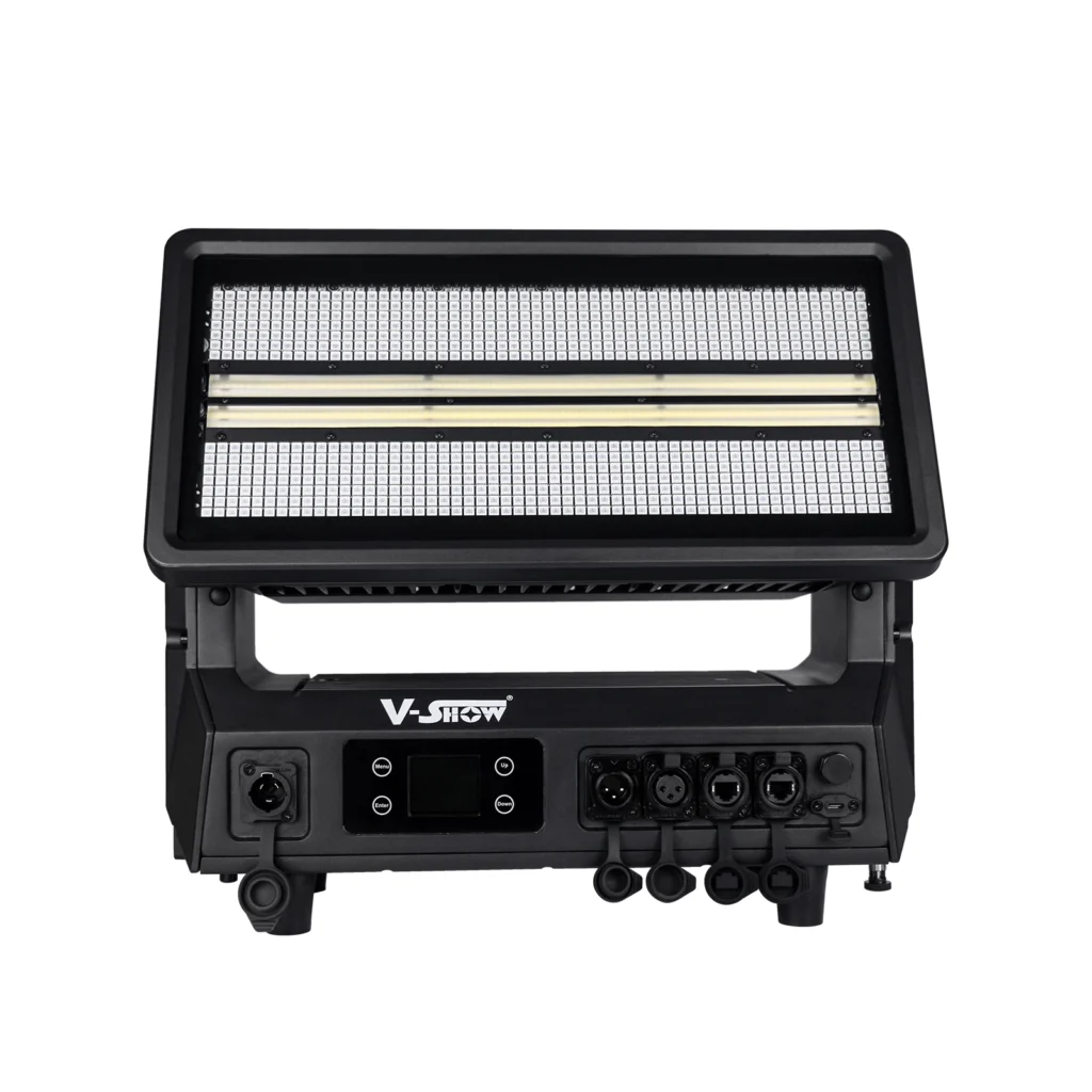 vshow v12 outdoor waterproof moving head led strobe light ip65