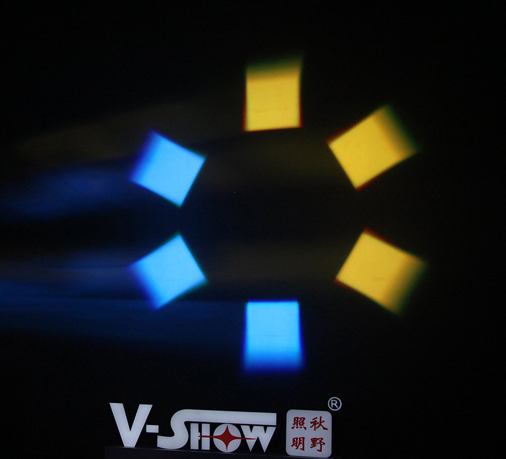 vshow moving head led light s711 powerful 600w led module engine profile