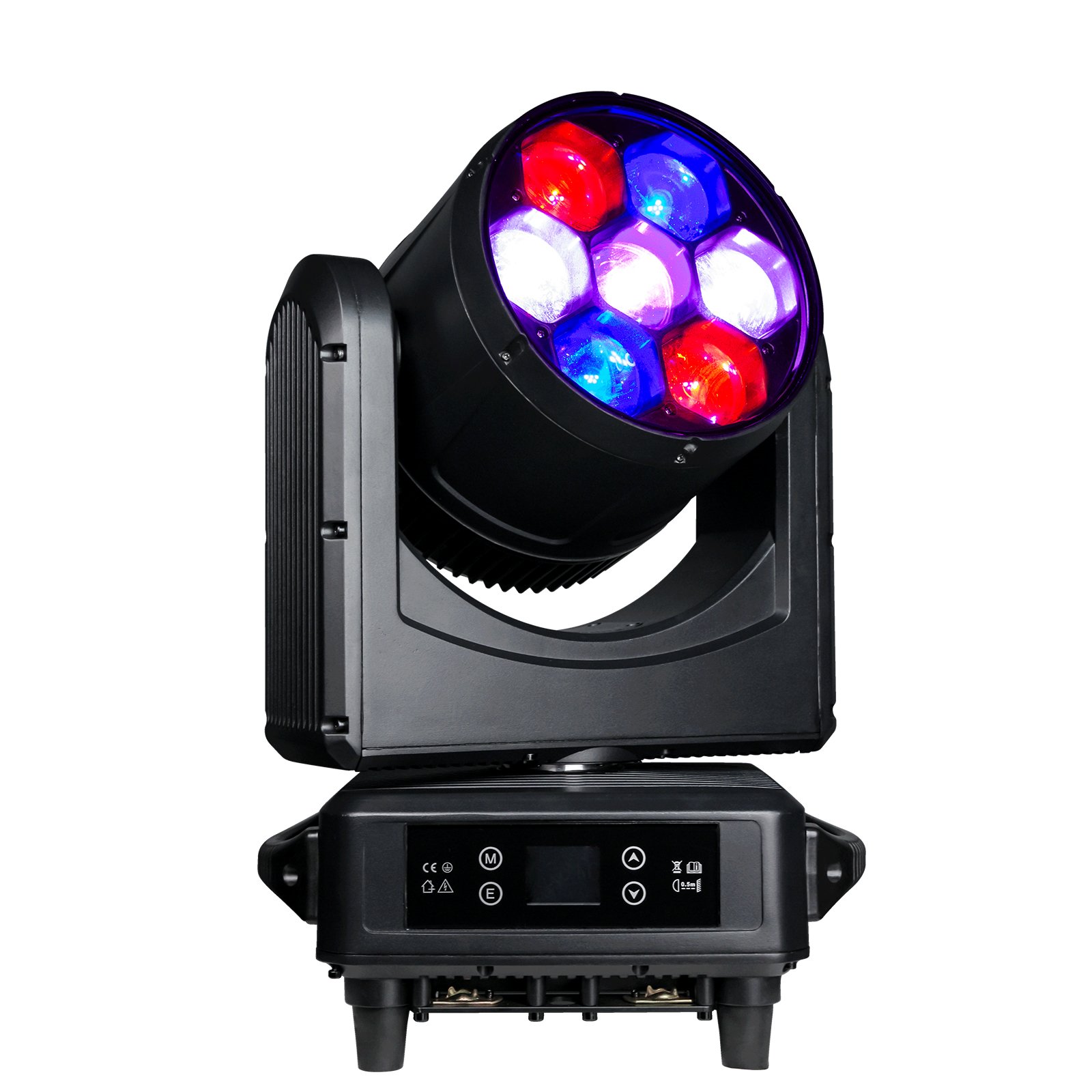 vshow moving head led light s711 powerful 600w led module engine profile