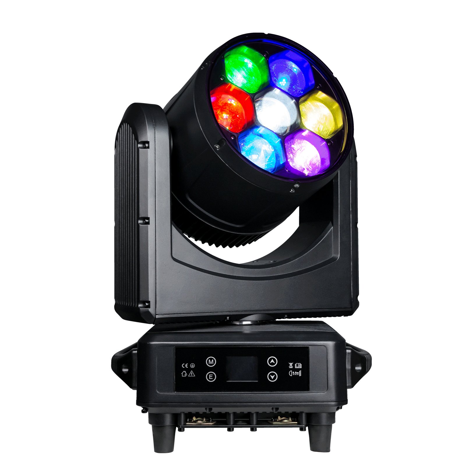 vshow moving head led light s711 powerful 600w led module engine profile