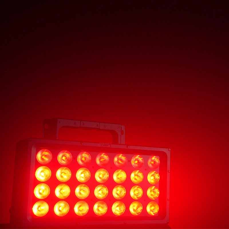 vshow q8 queen washer led panel 28*20w rgbwa+uv for dynamic lightshows