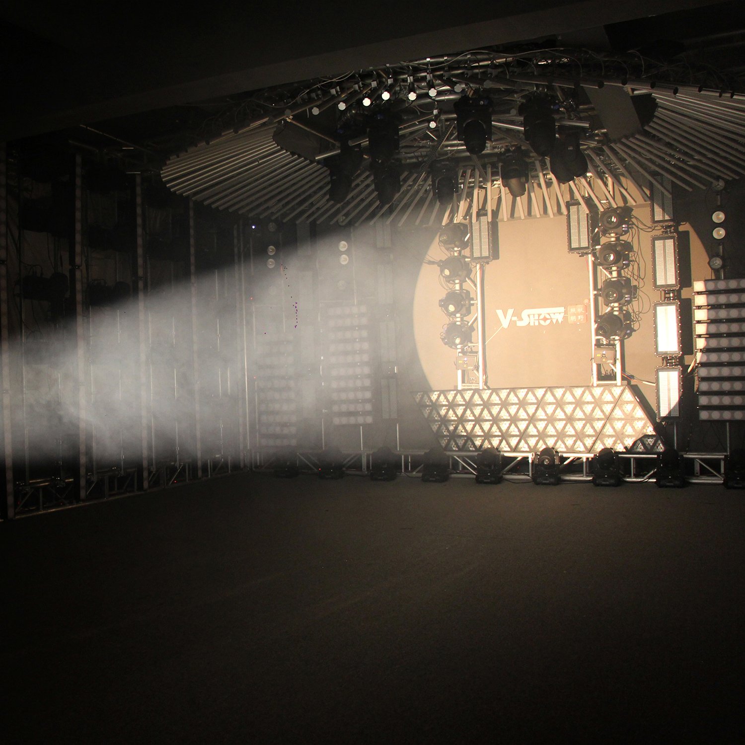 vshow moving head led light s711 powerful 600w led module engine profile