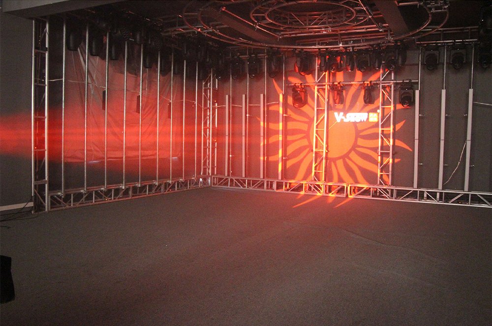 vshow moving head led light s711 powerful 600w led module engine profile