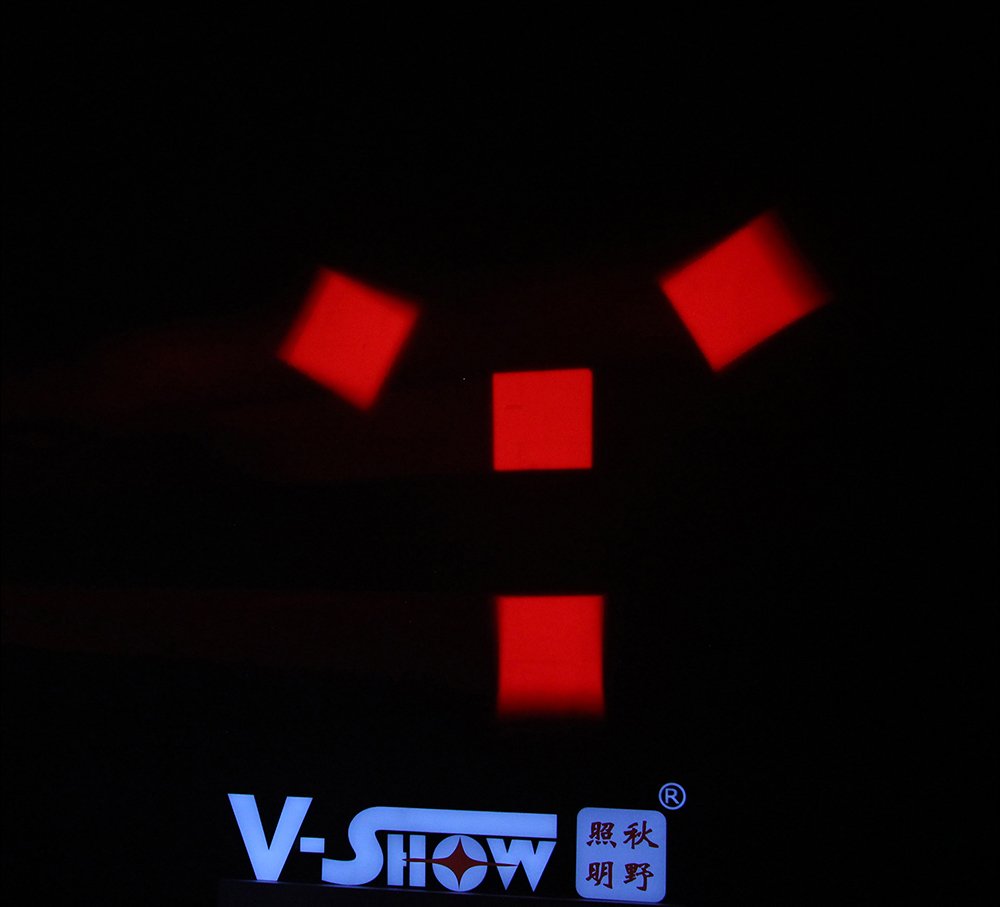 vshow moving head led light s711 powerful 600w led module engine profile