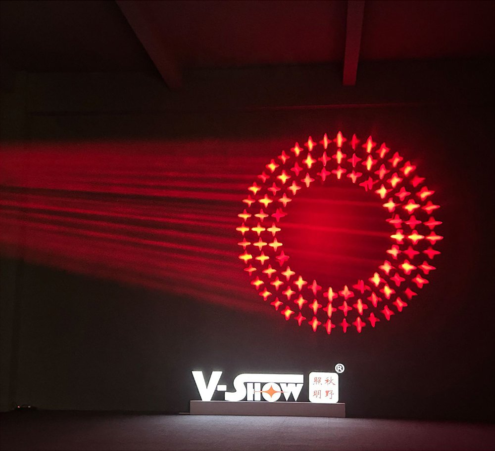 vshow moving head led light s711 powerful 600w led module engine profile