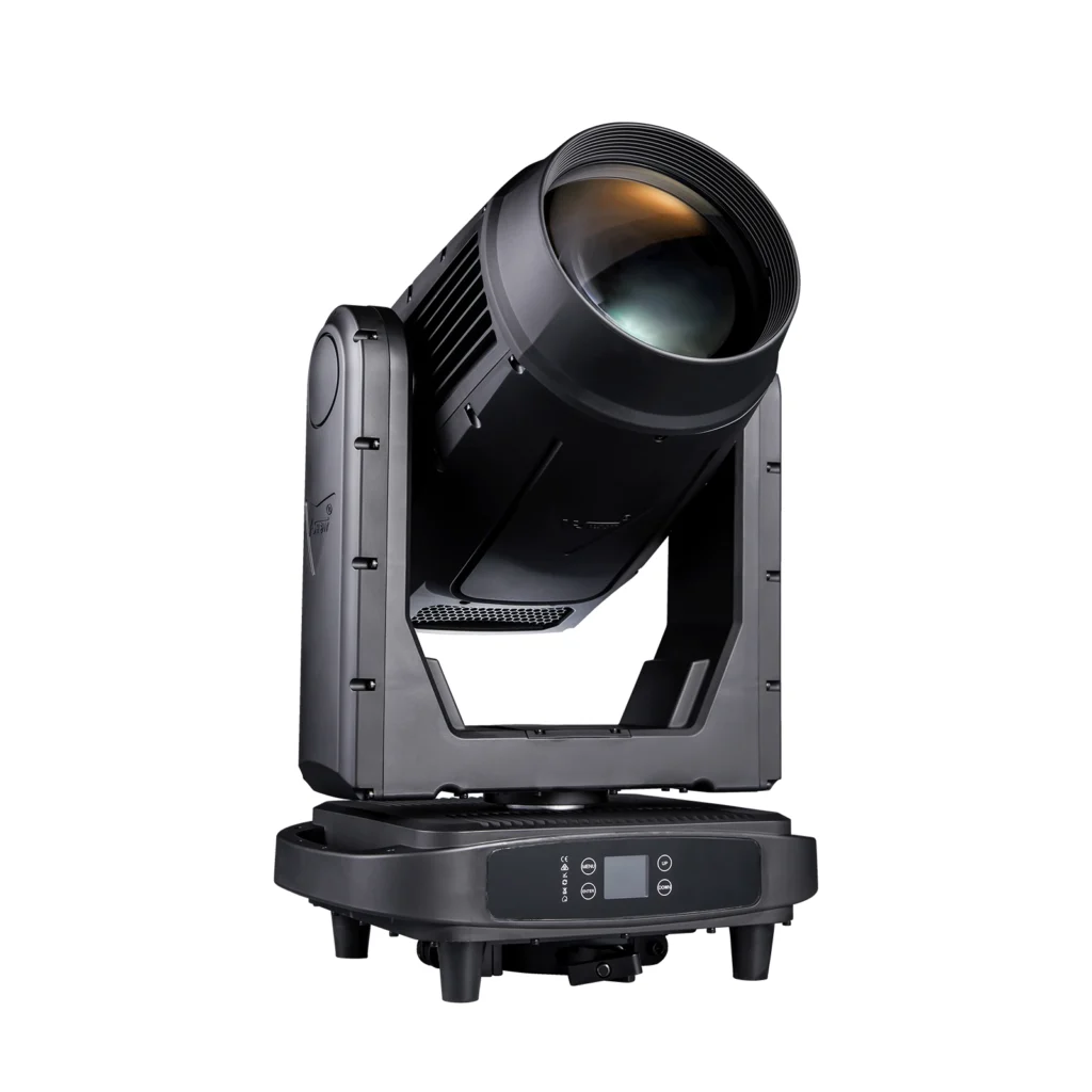 VSHOW G45 Optic 420W IP66 Waterproof Beam Moving Head Light | USHIO NSL420S Sharp Beam Stage Light with CMY+CTO, 200mm Optic Lens